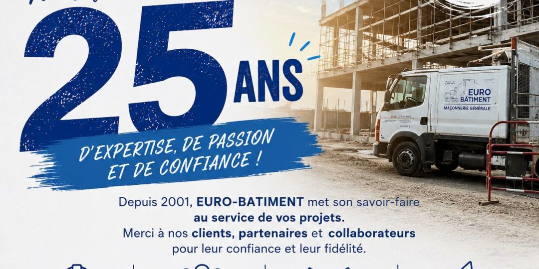 Nous fêtons nos 25 ans !